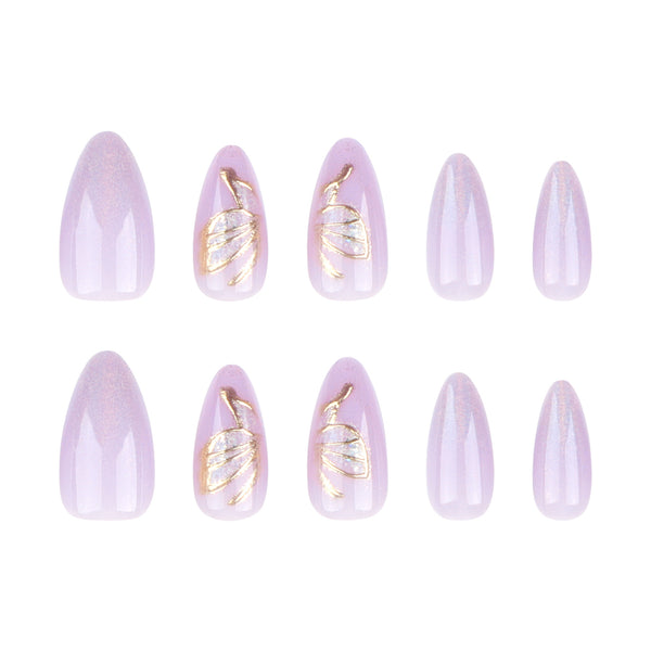 12 Sizes-24 Pcs Press On Nails JP3301