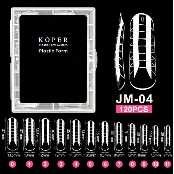 120 Pcs Press On Nails JM01