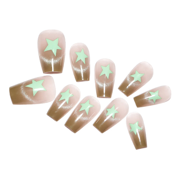 12 Sizes-24 Pcs Press On Nails nail-accessory
