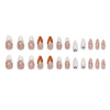 12 Sizes-24 Pcs Press On Nails W2106