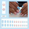 12 Sizes-24 Pcs Press On Nails Z473