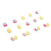 12 Sizes-24 Pcs Press On Nails R428