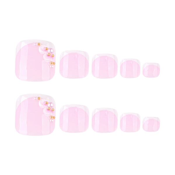 12 Sizes-24 Pcs Press On Nails JP3815