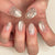 12 Sizes-24 Pcs Press On Nails Z1076