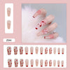 12 Sizes-24 Pcs Press On Nails Z041