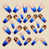 12 Sizes-24 Pcs Press On Nails Y1260