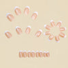 12 Sizes-24 Pcs Press On Nails Y1487