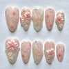 12 Sizes-24 Pcs Press On Nails Z1121