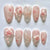 12 Sizes-24 Pcs Press On Nails Z1121