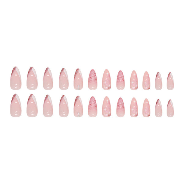 12 Sizes-24 Pcs Press On Nails Z685