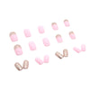 12 Sizes-24 Pcs Press On Nails W262