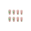 12 Sizes-24 Pcs Press On Nails W108