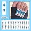 12 Sizes-24 Pcs Press On Nails W029