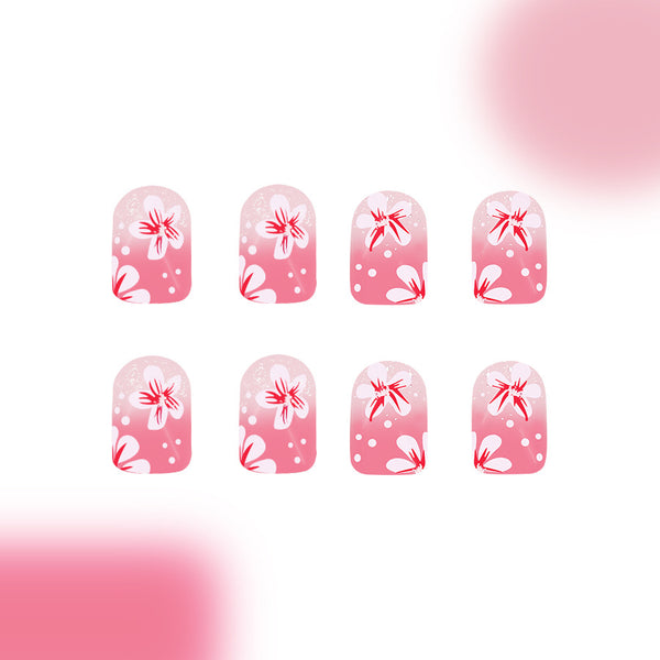 12 Sizes-24 Pcs Press On Nails C903