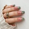 12 Sizes-24 Pcs Press On Nails JP1428