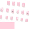 12 Sizes-24 Pcs Press On Nails JP2725