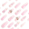 12 Sizes-24 Pcs Press On Nails JP2744