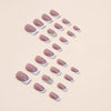 12 Sizes-24 Pcs Press On Nails Z649