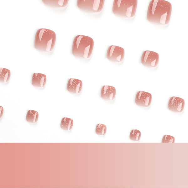 12 Sizes-24 Pcs Press On Nails JP2429
