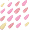 12 Sizes-24 Pcs Press On Nails JP1695