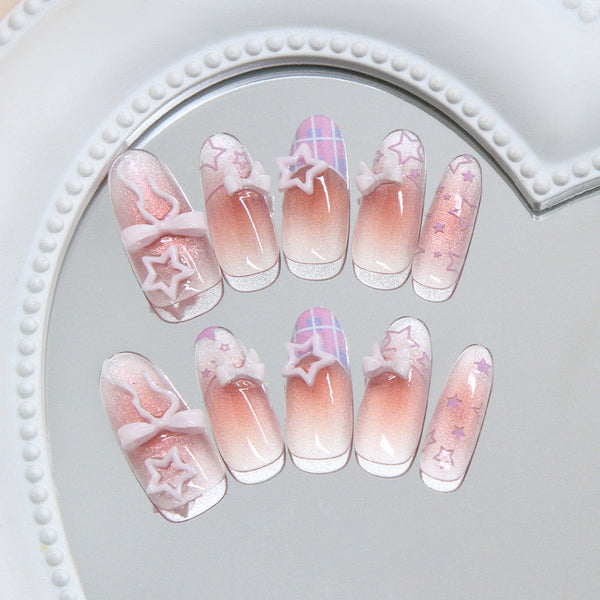 30 Pcs Press On Nails Z1215