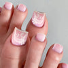 12 Sizes-24 Pcs Press On Nails C1196