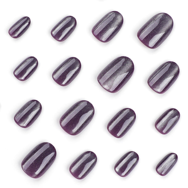12 Sizes-24 Pcs Press On Nails JP3253