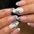 12 Sizes-24 Pcs Press On Nails JP3757