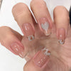 12 Sizes-24 Pcs Press On Nails JP1050