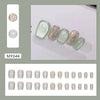 12 Sizes-24 Pcs Press On Nails MY044