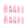 12 Sizes-24 Pcs Press On Nails JP2825