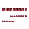 12 Sizes-24 Pcs Press On Nails JP4259