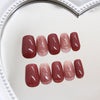12 Sizes-24 Pcs Press On Nails R881