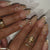 12 Sizes-24 Pcs Press On Nails JP4202
