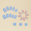 12 Sizes-24 Pcs Press On Nails Y030