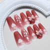 12 Sizes-24 Pcs Press On Nails Z1019
