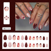 12 Sizes-24 Pcs Press On Nails W2133