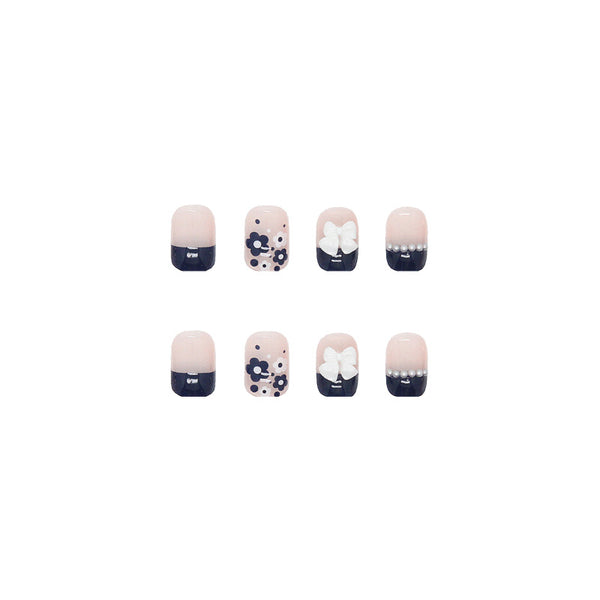 12 Sizes-24 Pcs Press On Nails Z317