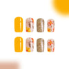 12 Sizes-24 Pcs Press On Nails C608