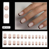 12 Sizes-24 Pcs Press On Nails W1437