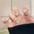 12 Sizes-24 Pcs Press On Nails Z858