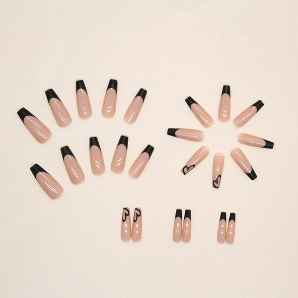 12 Sizes-24 Pcs Press On Nails W343