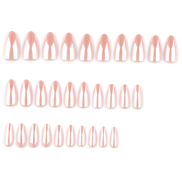 12 Sizes-24 Pcs Press On Nails JP4026