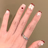 12 Sizes-24 Pcs Press On Nails JP2943