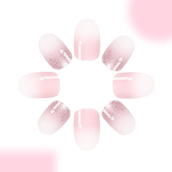 12 Sizes-24 Pcs Press On Nails C964