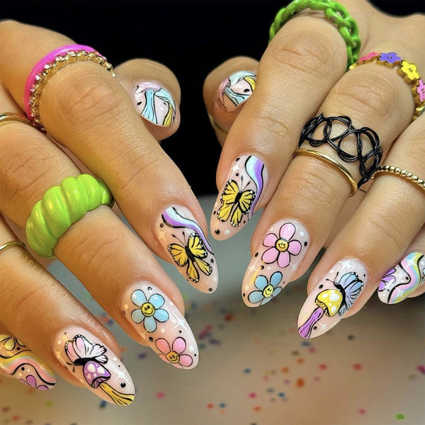 5D Nail Art Sticker 5DST189