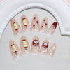 12 Sizes-24 Pcs Press On Nails R939