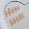 12 Sizes-24 Pcs Press On Nails R973