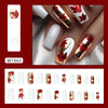 12 Sizes-24 Pcs Press On Nails W1860