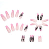 12 Sizes-24 Pcs Press On Nails W083